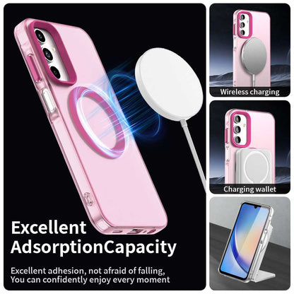 Θήκη MagSafe για Samsung Galaxy A35 5G A356, Techsuit, CandyCase, Ροζ