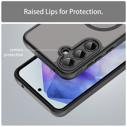 Θήκη MagSafe για Samsung Galaxy A35 5G A356, Techsuit, HaloFrost II, Μαύρο