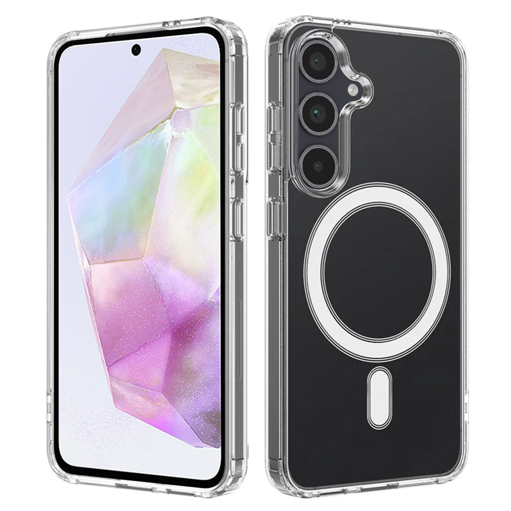 Θήκη MagSafe για Samsung Galaxy A35 5G A356, Techsuit, Pro, Διαφανής