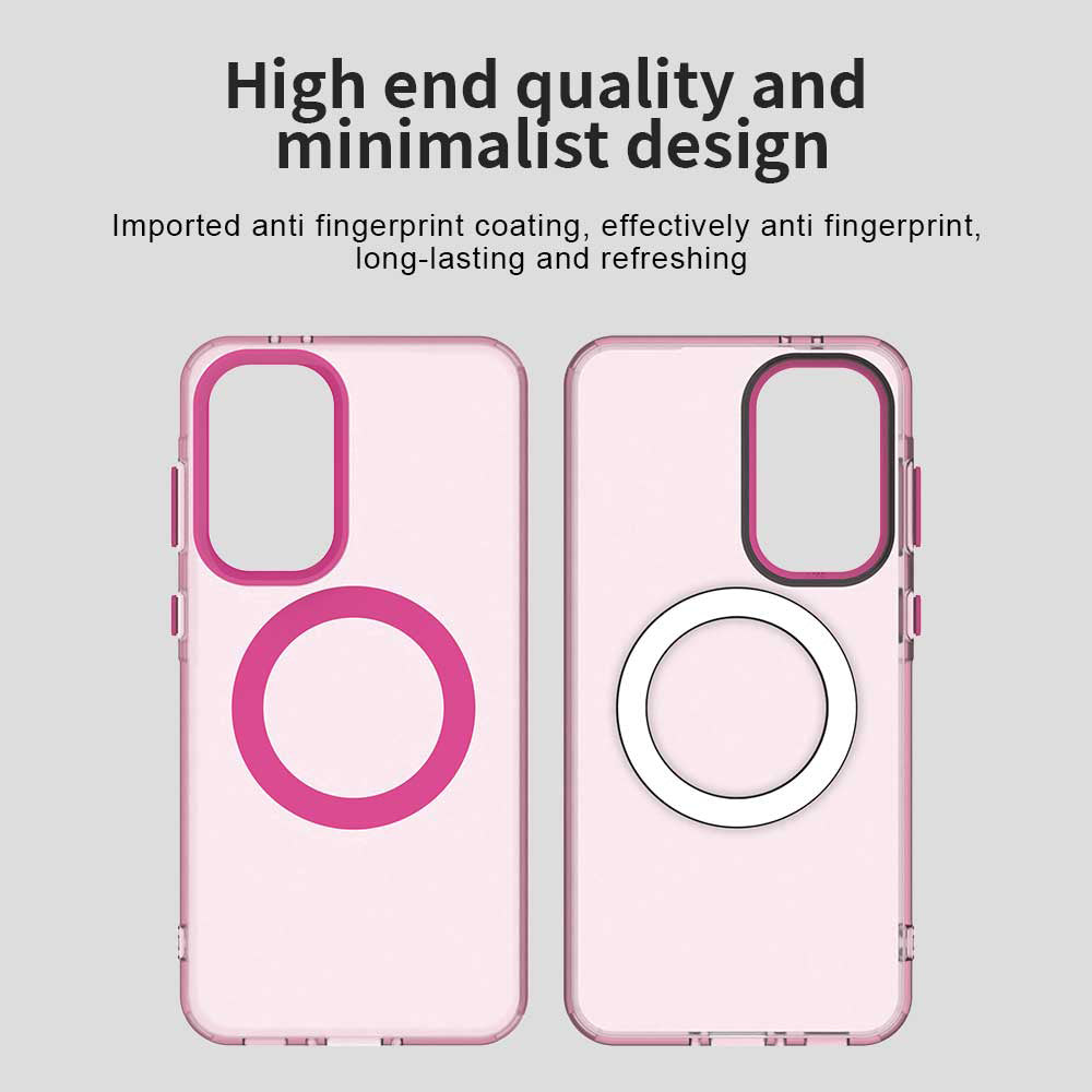 MagSafe Case for Samsung Galaxy A36 A366, Techsuit, CandyCase, Pink