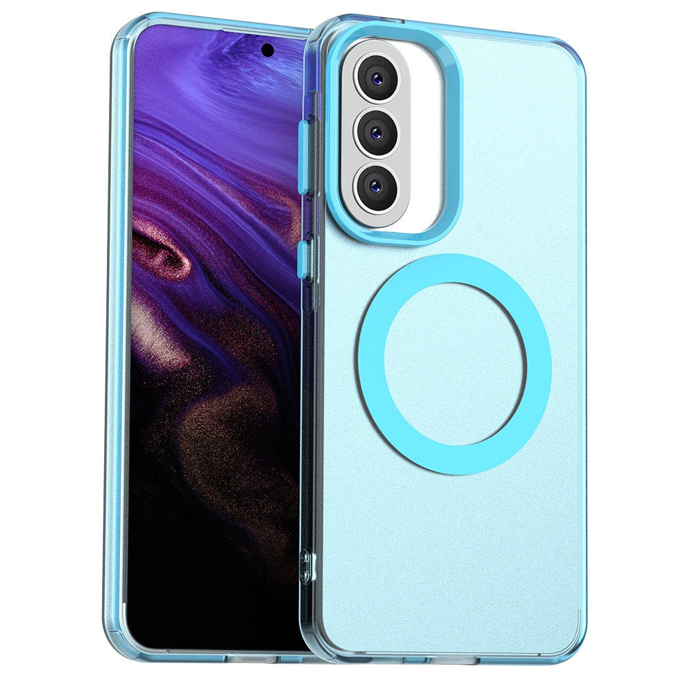 Θήκη MagSafe για Samsung Galaxy A37 5G, Techsuit, CandyCase, Μπλε