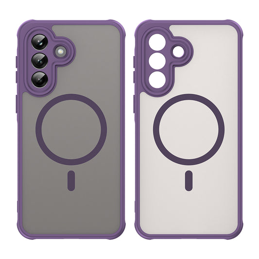 Θήκη MagSafe για Samsung Galaxy A37 5G, Techsuit, HaloFrost II, Μωβ