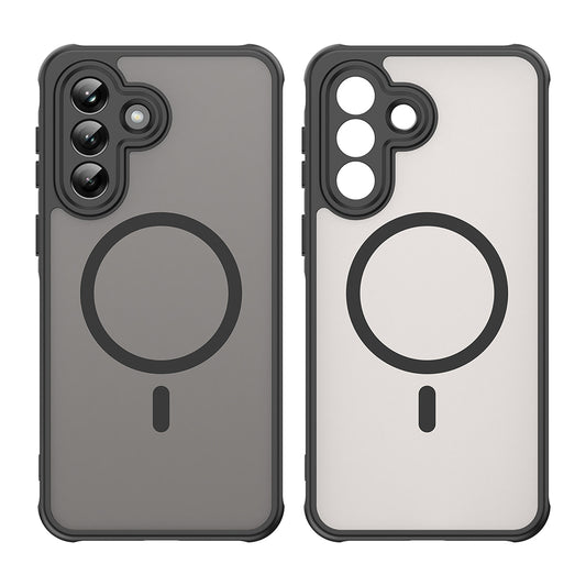 MagSafe Case for Samsung Galaxy A37 5G, Techsuit, HaloFrost II, Black