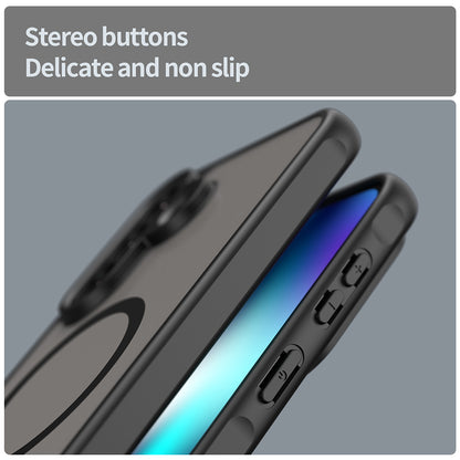 Θήκη MagSafe για Samsung Galaxy A37 5G, Techsuit, HaloFrost II, Μαύρη