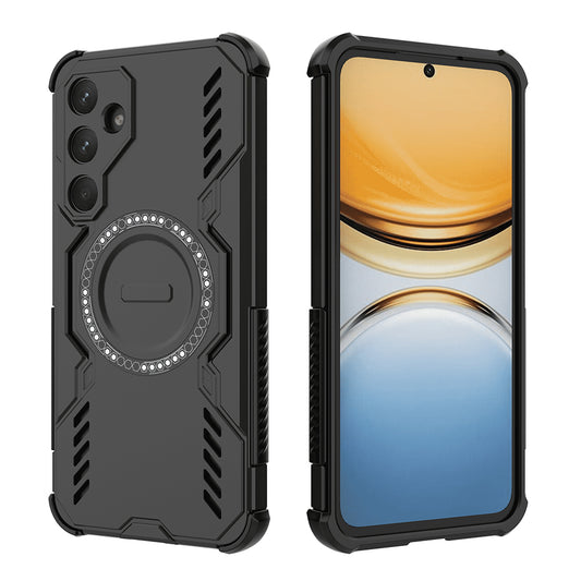 Θήκη MagSafe για Samsung Galaxy A55 5G A556, Techsuit, ArmorMag, Μαύρο