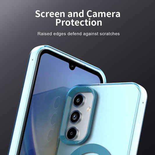 Θήκη MagSafe για Samsung Galaxy A55 5G A556, Techsuit, CandyCase, Μπλε