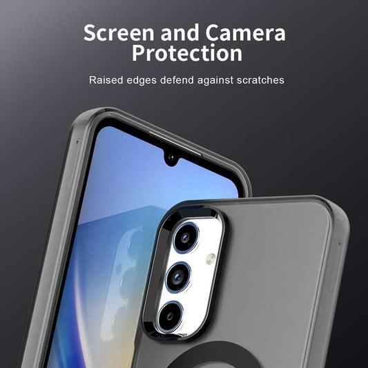 Θήκη MagSafe για Samsung Galaxy A55 5G A556, Techsuit, CandyCase, Μαύρο