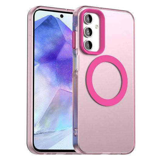 Θήκη MagSafe για Samsung Galaxy A55 5G A556, Techsuit, CandyCase, Ροζ