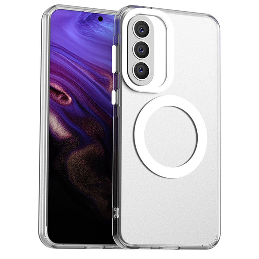 Θήκη MagSafe για Samsung Galaxy A57 5G, Techsuit, CandyCase, Λευκή