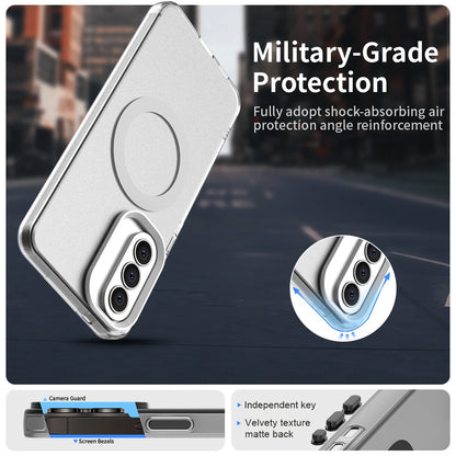 Θήκη MagSafe για Samsung Galaxy A57 5G, Techsuit, CandyCase, Λευκή