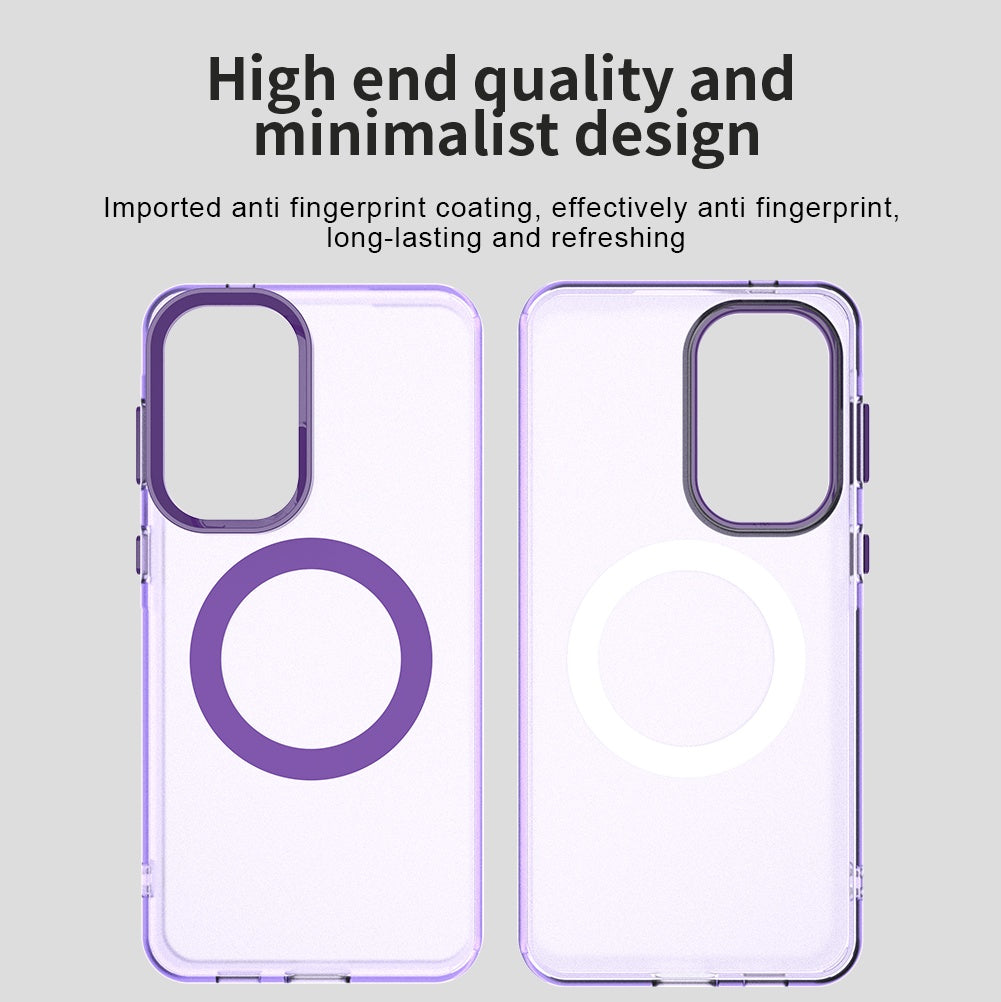 Θήκη MagSafe για Samsung Galaxy A57 5G, Techsuit, CandyCase, Μωβ