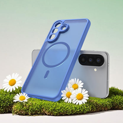 Θήκη MagSafe για Samsung Galaxy A57 5G, Techsuit, HaloFrost II, Μπλε