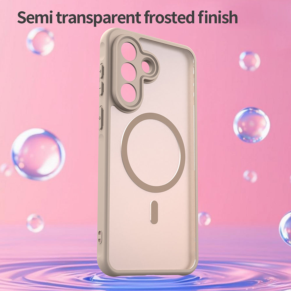 Θήκη MagSafe για Samsung Galaxy A57 5G, Techsuit, HaloFrost II, Χρυσή
