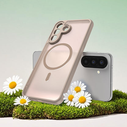 Θήκη MagSafe για Samsung Galaxy A57 5G, Techsuit, HaloFrost II, Χρυσή