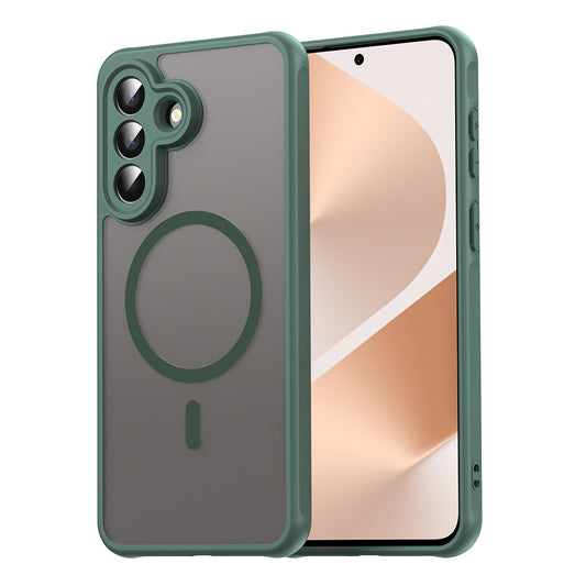 Θήκη MagSafe για Samsung Galaxy A57 5G, Techsuit, HaloFrost II, Πράσινη