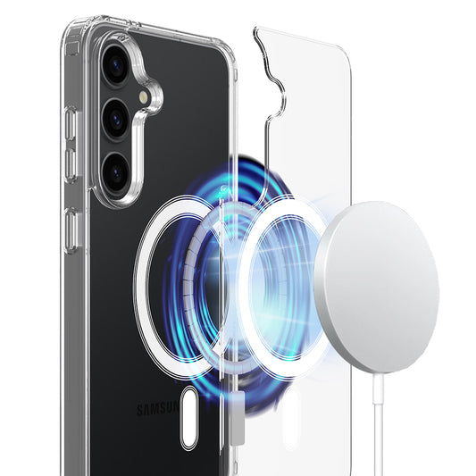 Θήκη MagSafe για Samsung Galaxy A57 5G, Techsuit, Pro, Διαφανής