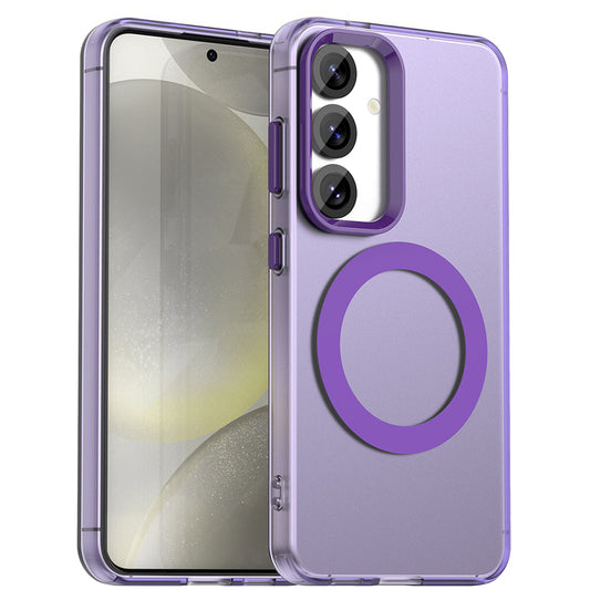 Θήκη MagSafe για Samsung Galaxy S23 FE S711, Techsuit, CandyCase, Μωβ