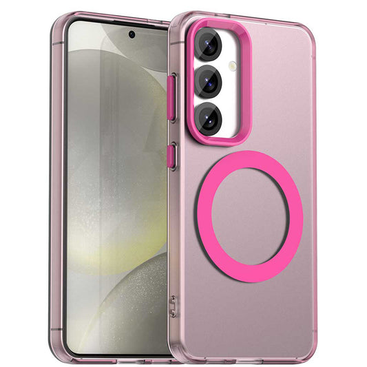 Θήκη MagSafe για Samsung Galaxy S23 FE S711, Techsuit, CandyCase, Ροζ