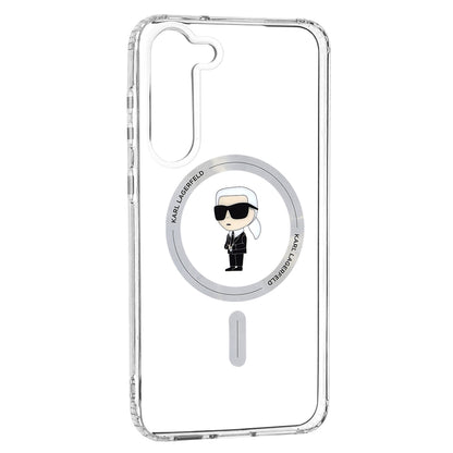 Θήκη MagSafe για Samsung Galaxy S23+ S916, Karl Lagerfeld, IML Ikonik Karl, Διάφανη