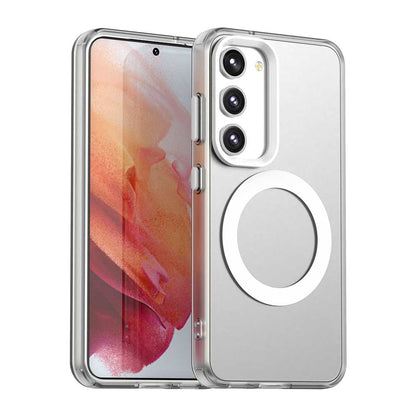Θήκη MagSafe για Samsung Galaxy S23 S911, Techsuit, CandyCase, Λευκό