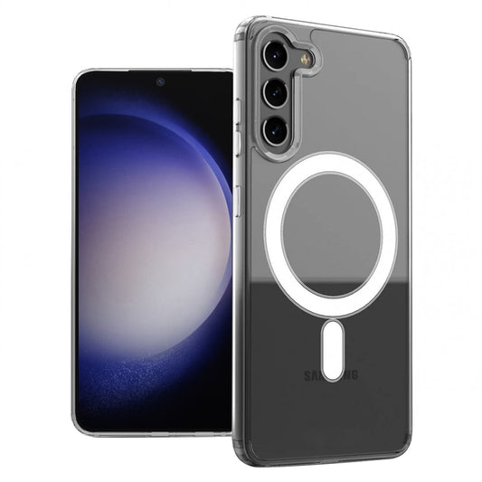 Θήκη MagSafe για Samsung Galaxy S23 S911, Techsuit, Pro, Διαφανής