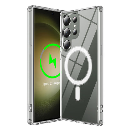 Θήκη MagSafe για Samsung Galaxy S23 Ultra S918, Techsuit, Pro, Διαφανής
