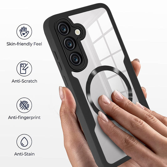 Θήκη MagSafe για Samsung Galaxy S24+ S926, Techsuit, ColorVerse 360, Ροζ