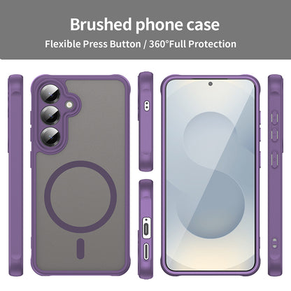 Θήκη MagSafe για Samsung Galaxy S24+ S926, Techsuit, HaloFrost II, Μωβ