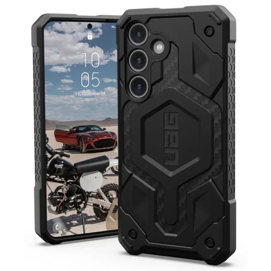Θήκη MagSafe για Samsung Galaxy S24 S921, Urban Armor Gear, Monarch Pro Carbon, Μαύρο