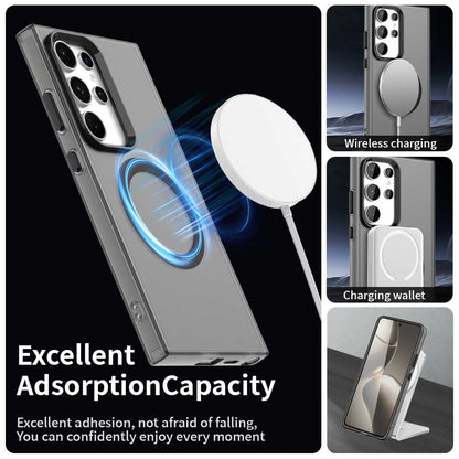 Θήκη MagSafe για Samsung Galaxy S24 Ultra S928, Techsuit, CandyCase, Μαύρο