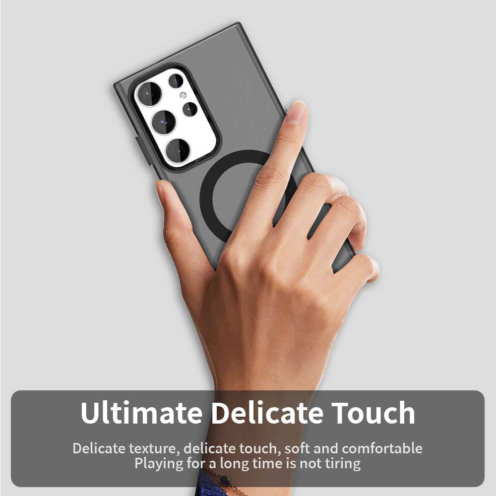 Θήκη MagSafe για Samsung Galaxy S24 Ultra S928, Techsuit, CandyCase, Μαύρο