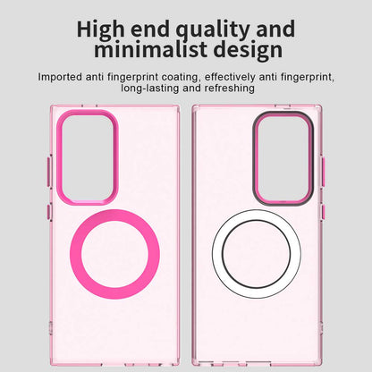 Θήκη MagSafe για Samsung Galaxy S24 Ultra S928, Techsuit, CandyCase, Ροζ