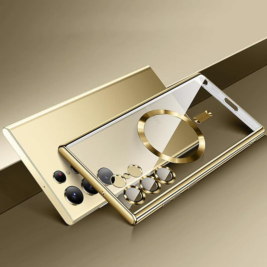 Θήκη MagSafe για Samsung Galaxy S24 Ultra S928, Techsuit, Luxury Crystal, Μαύρο