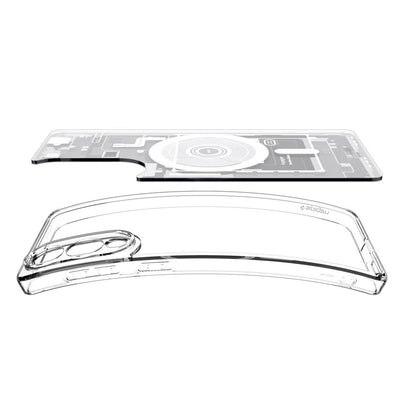Θήκη MagSafe για Samsung Galaxy S25 Edge S937, Spigen, Ultra Hybrid Zero One, Λευκή ACS09417