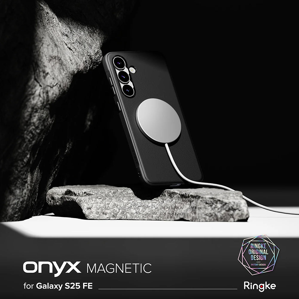 Θήκη MagSafe για Samsung Galaxy S25 FE, Ringke, Onyx, Μαύρο