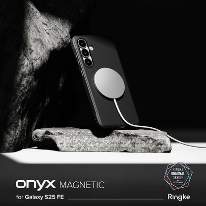 Θήκη MagSafe για Samsung Galaxy S25 FE, Ringke, Onyx, Μαύρο