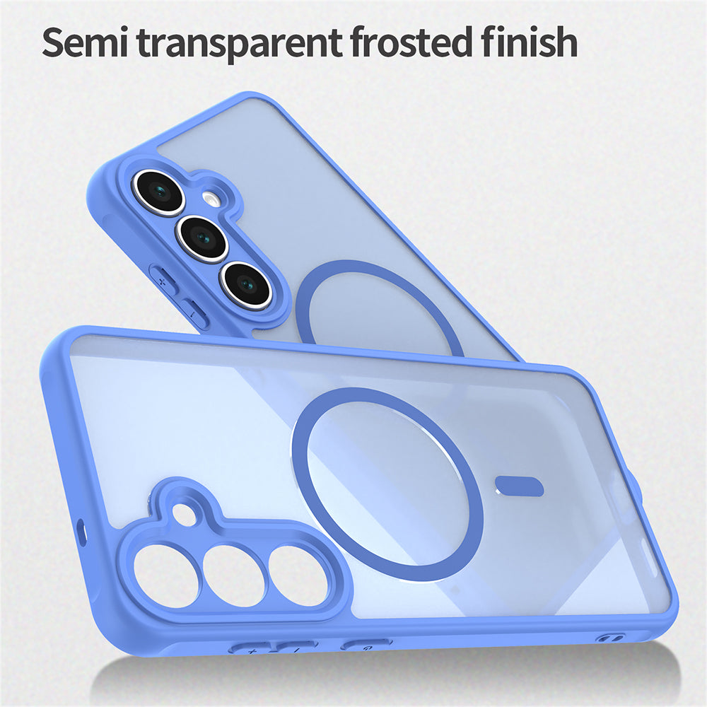 Θήκη MagSafe για Samsung Galaxy S25 FE, Techsuit, HaloFrost II, Μπλε