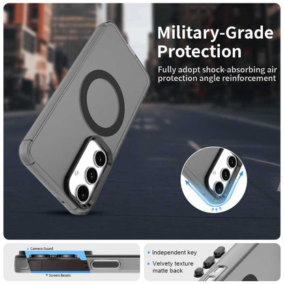 Θήκη MagSafe για Samsung Galaxy S25+ S936 / S24+ S926, Techsuit, CandyCase, Μαύρο