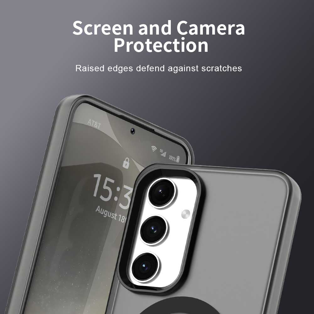 Θήκη MagSafe για Samsung Galaxy S25+ S936 / S24+ S926, Techsuit, CandyCase, Μαύρο