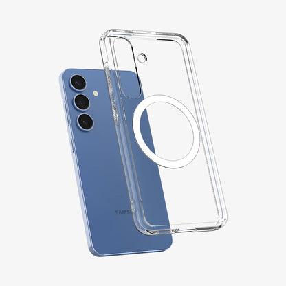Θήκη MagSafe για Samsung Galaxy S25+ S936, Spigen, Ultra Hybrid, Λευκή ACS08981