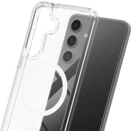 MagSafe Case for Samsung Galaxy S25 S931 / S24 S921, 3MK, Armor MagCase, Transparent