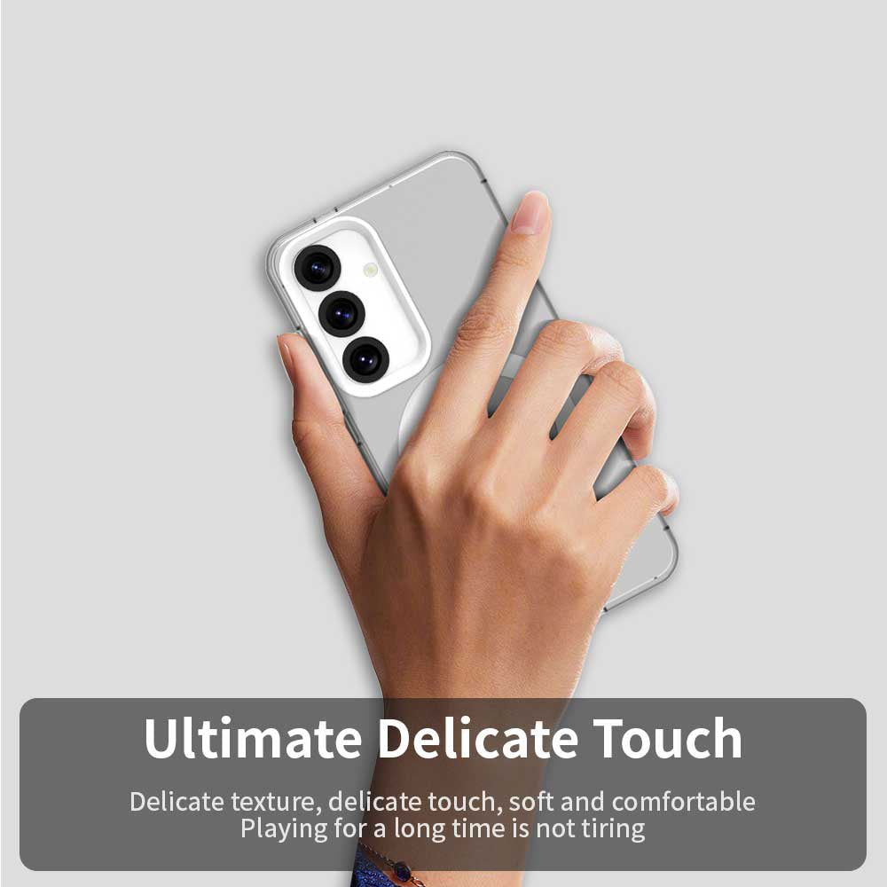 Θήκη MagSafe για Samsung Galaxy S25 S931 / S24 S921, Techsuit, CandyCase, Λευκή