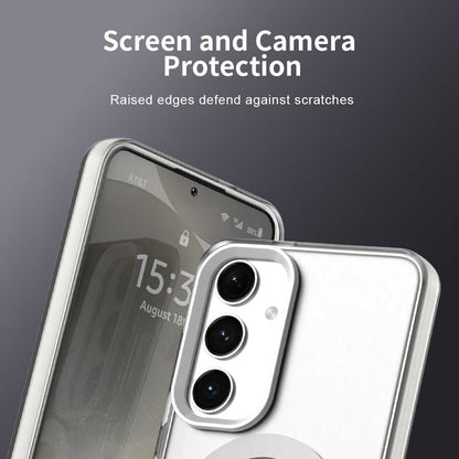 Θήκη MagSafe για Samsung Galaxy S25 S931 / S24 S921, Techsuit, CandyCase, Λευκή