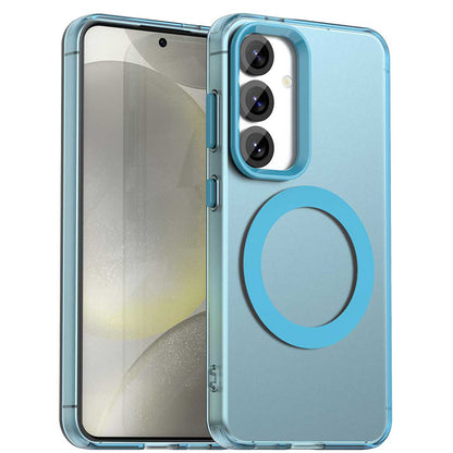 Θήκη MagSafe για Samsung Galaxy S25 S931 / S24 S921, Techsuit, CandyCase, Μπλε