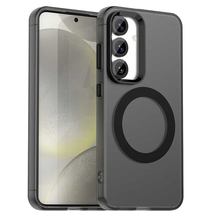 Θήκη MagSafe για Samsung Galaxy S25 S931 / S24 S921, Techsuit, CandyCase, Μαύρο