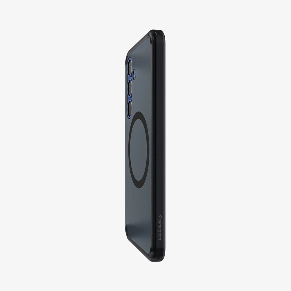 Θήκη MagSafe για Samsung Galaxy S25 S931, Spigen, Ultra Hybrid, Μαύρη Σατινέ ACS09005