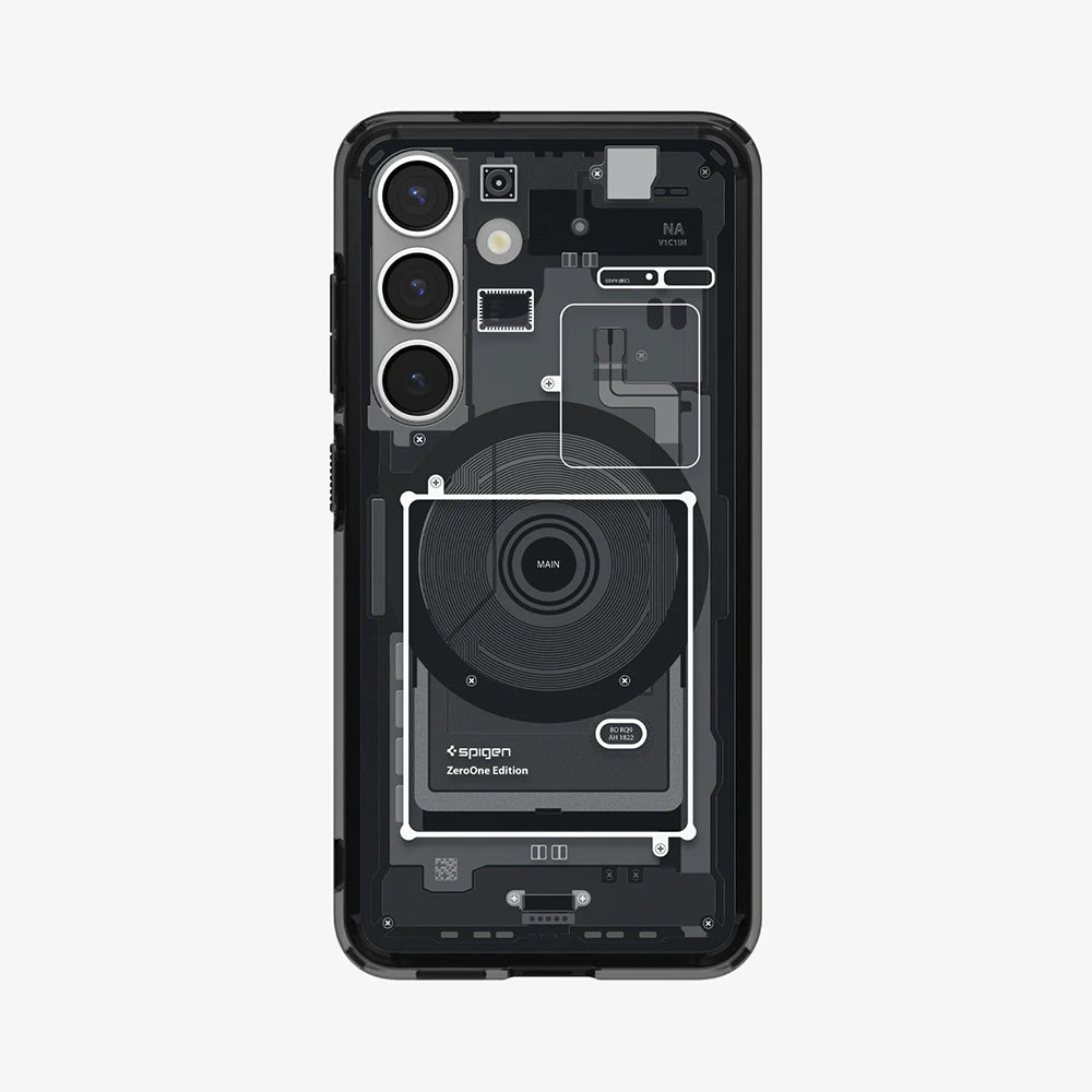 Θήκη MagSafe για Samsung Galaxy S25 S931, Spigen, Ultra Hybrid Zero One, Μαύρη ACS09003