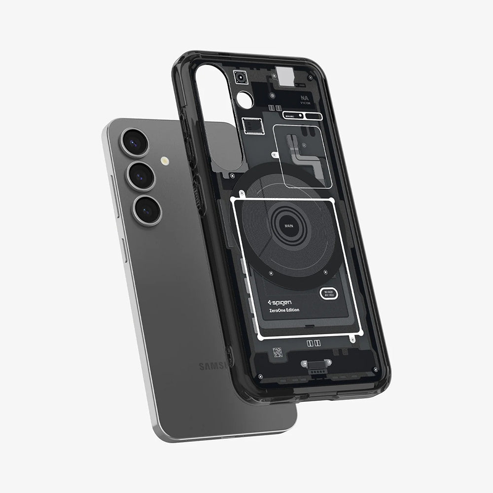 Θήκη MagSafe για Samsung Galaxy S25 S931, Spigen, Ultra Hybrid Zero One, Μαύρη ACS09003