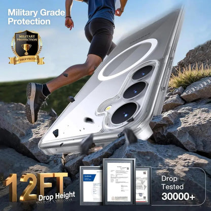 Θήκη MagSafe για Samsung Galaxy S25 S931, Torras, Guardian, Μαύρη