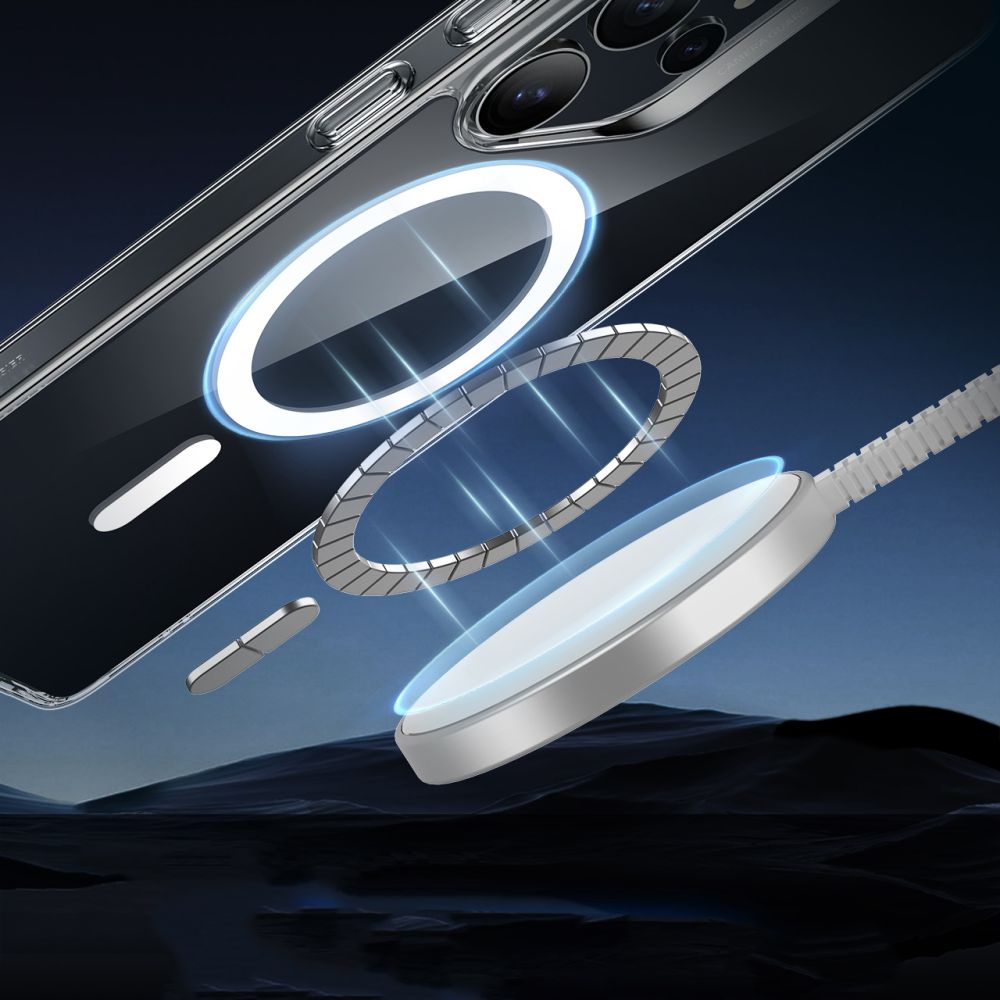 Θήκη MagSafe για Samsung Galaxy S25 Ultra S938, ESR, Classic Hybrid, Διάφανη